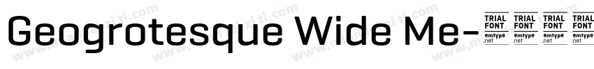Geogrotesque Wide Me字体转换